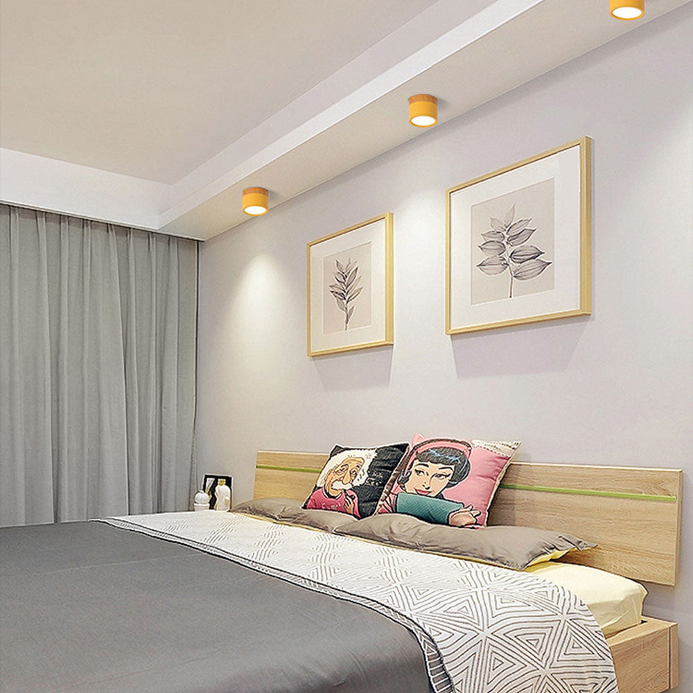 Cylindrical LED Recessed Ceiling Light – Modern Style