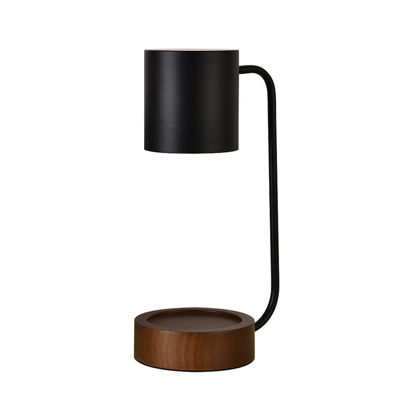 Stylish Wax-Textured Table Lamp | Modern Japanese Desk Lamp