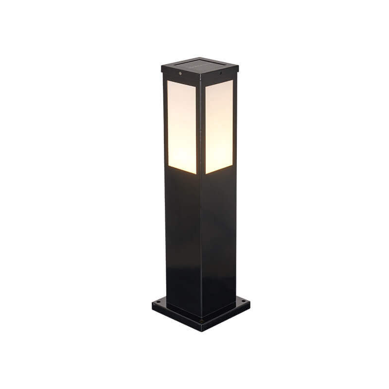 Solar-Powered Modern Pathway Lights