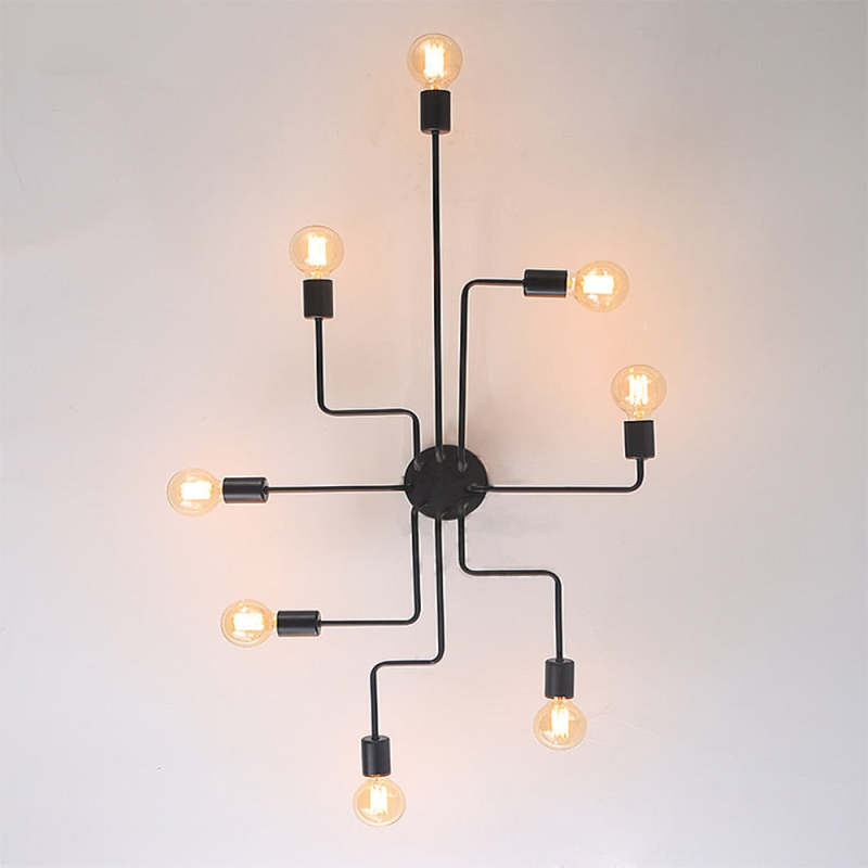 Multi-Bulb LED Flush Mount Ceiling Light – Sleek Indoor Fixture