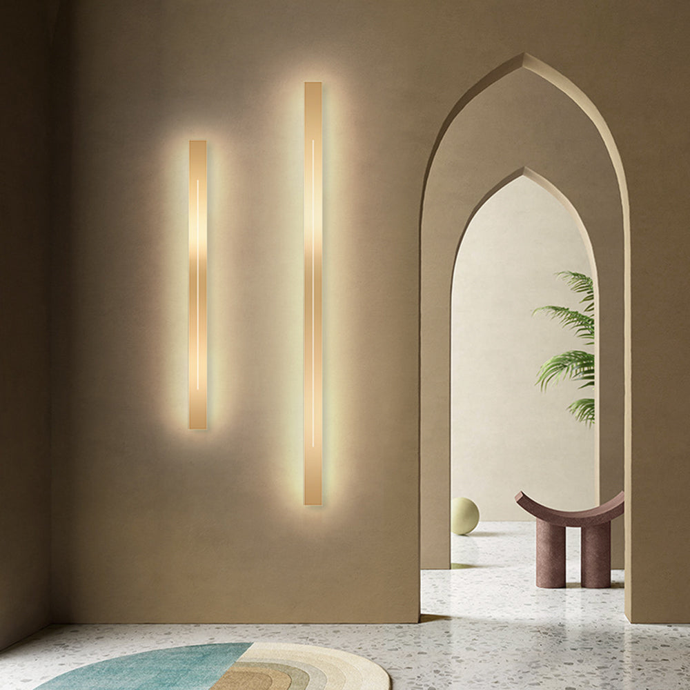 Simple Linear LED Light Fixture – Wall-Mounted Modern Lamp