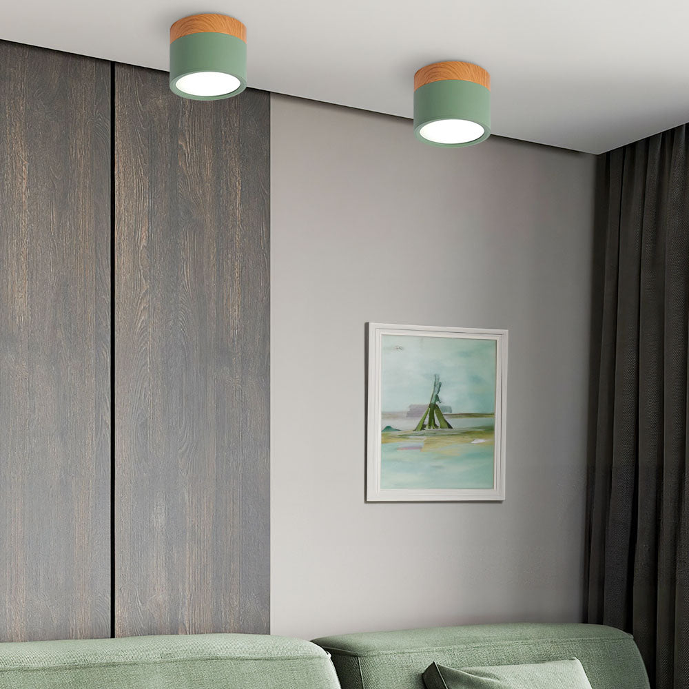 Cylindrical LED Recessed Ceiling Light – Modern Style