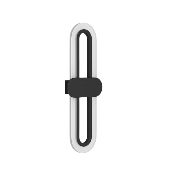 Modern Style Oval LED Wall Light – Acrylic Shade Wall Sconce