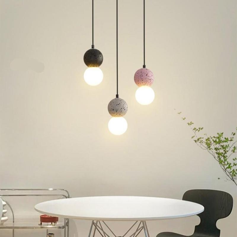Modern Travertine Pendant Lamp – Stylish Indoor Lighting