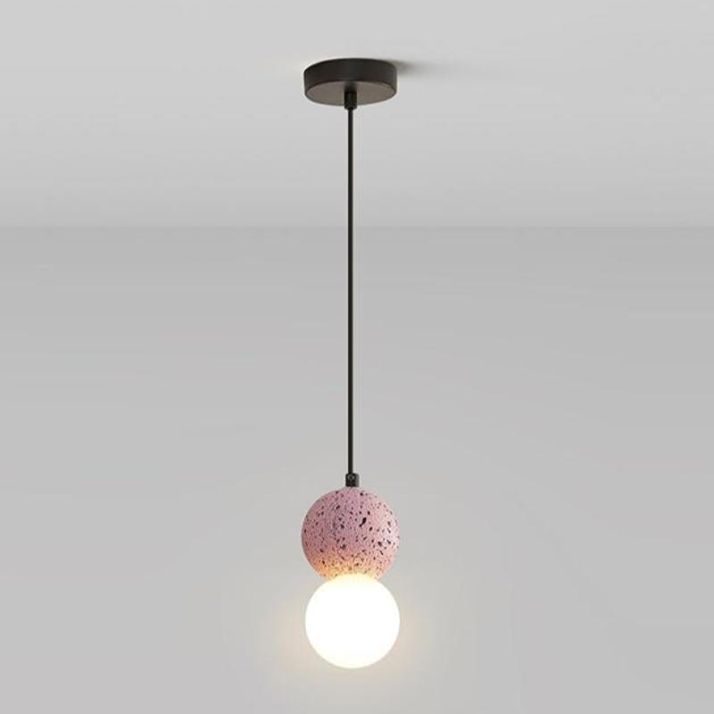 Modern Travertine Pendant Lamp – Stylish Indoor Lighting