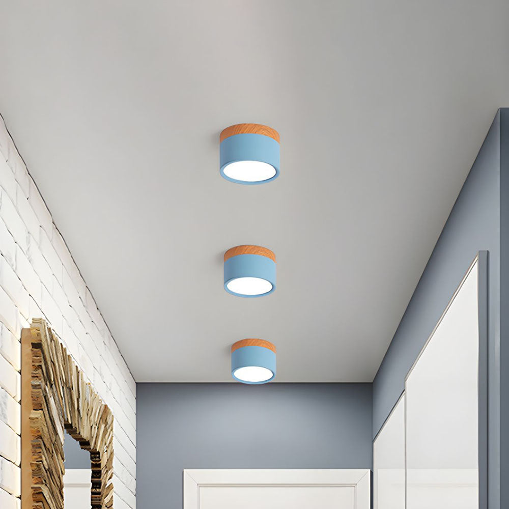 Cylindrical LED Recessed Ceiling Light – Modern Style