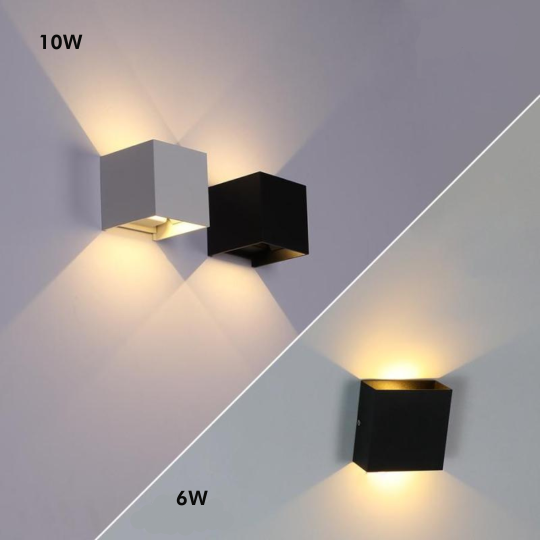Modern Outdoor Wall Lamp – Waterproof Aluminum LED Fixture
