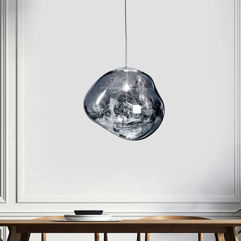 Melt-Style LED Pendant Light – Modern Indoor Ceiling Fixture