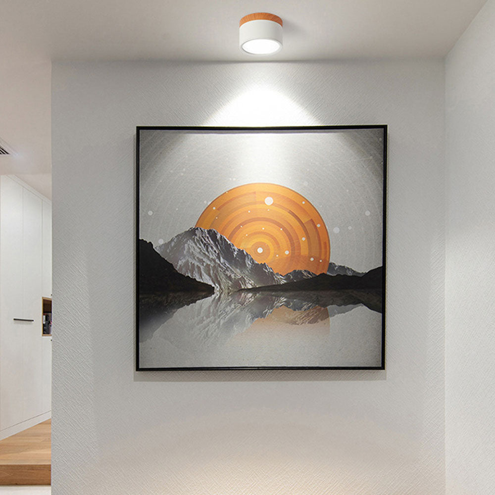 Cylindrical LED Recessed Ceiling Light – Modern Style