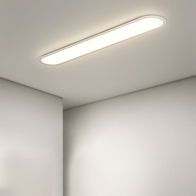 Contemporary Slim Oval Ceiling Light –  Sleek & Modern Lighting Fixture