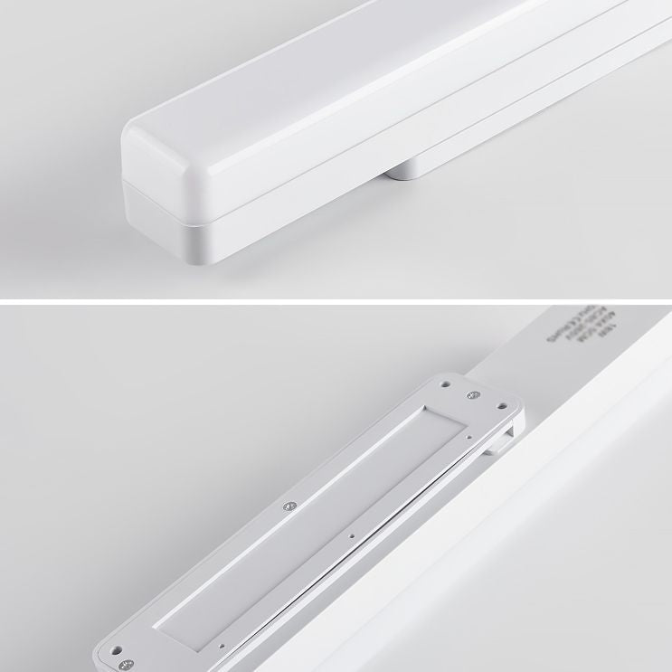 Modern White Indoor Wall Lamp – LED Bathroom Fixture