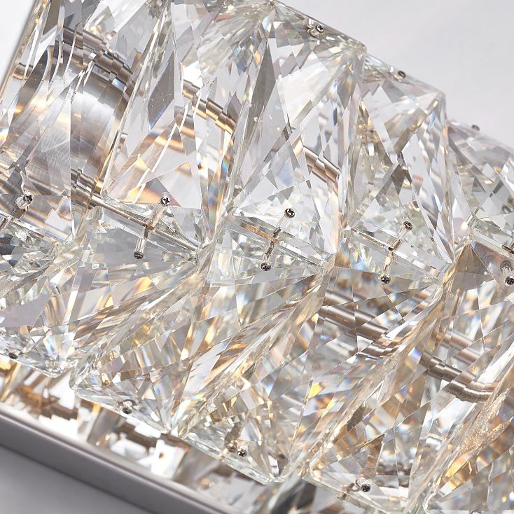 Contemporary LED Vanity Wall Light – Rectangular Metal Design