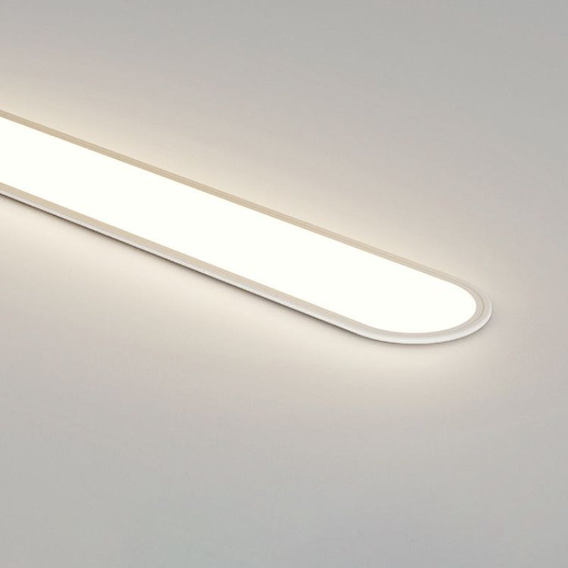 Contemporary Slim Oval Ceiling Light –  Sleek & Modern Lighting Fixture