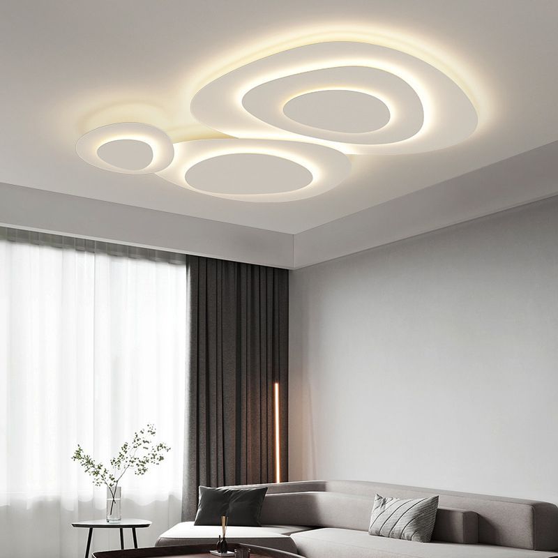 Modern LED Flush Mount Ceiling Light – Bedroom Light