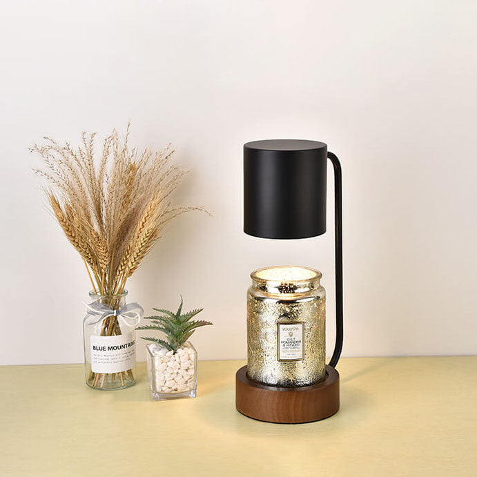 Stylish Wax-Textured Table Lamp | Modern Japanese Desk Lamp