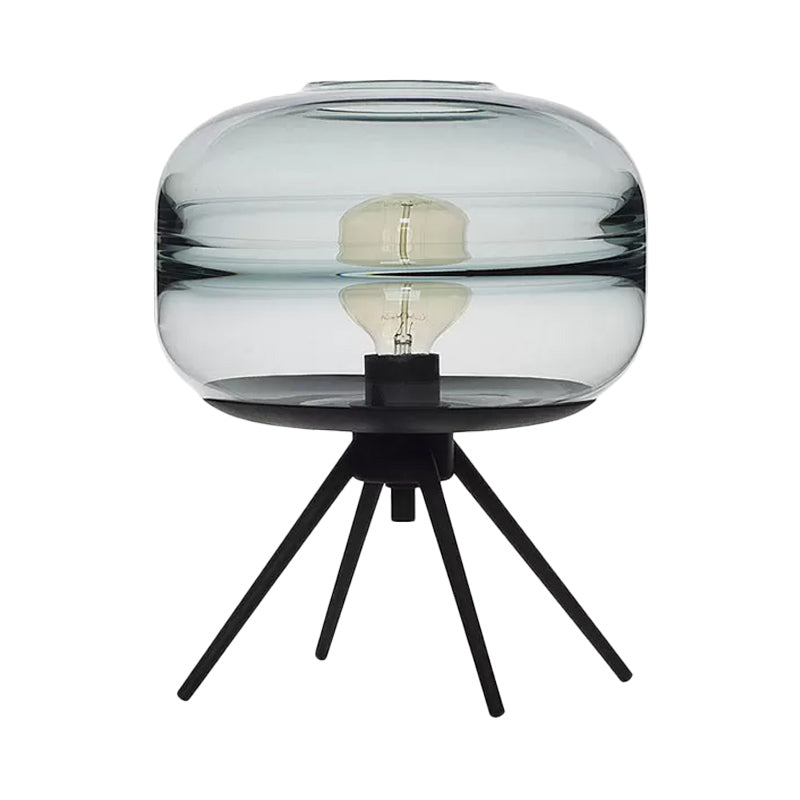 Nordic LED Table Lamp | Glass Shade Night Light