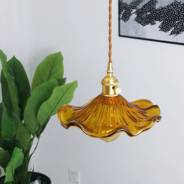 Hibiscus Blossom Pendant Light
