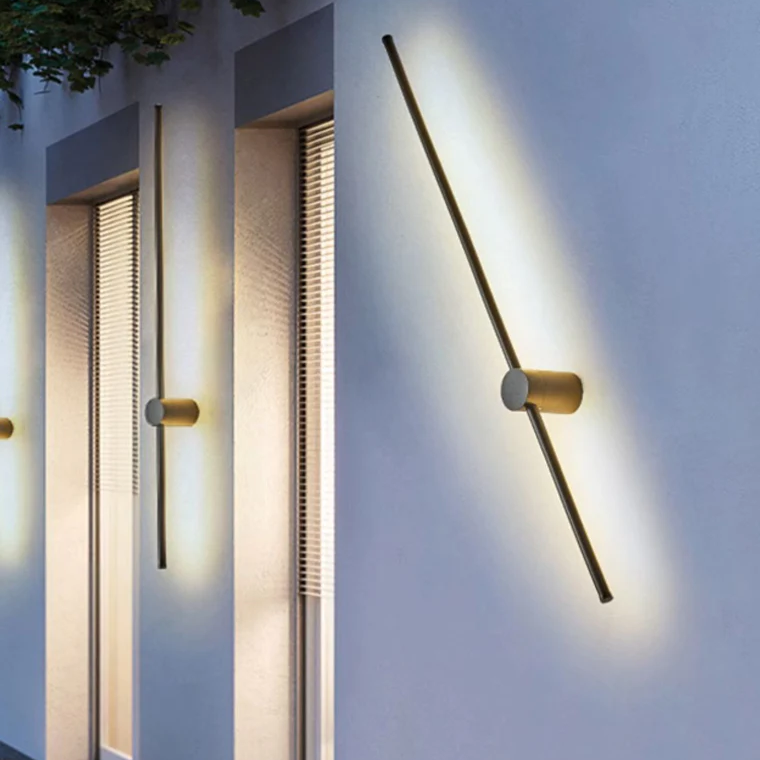 Energy-Efficient Luminous Line Outdoor Light