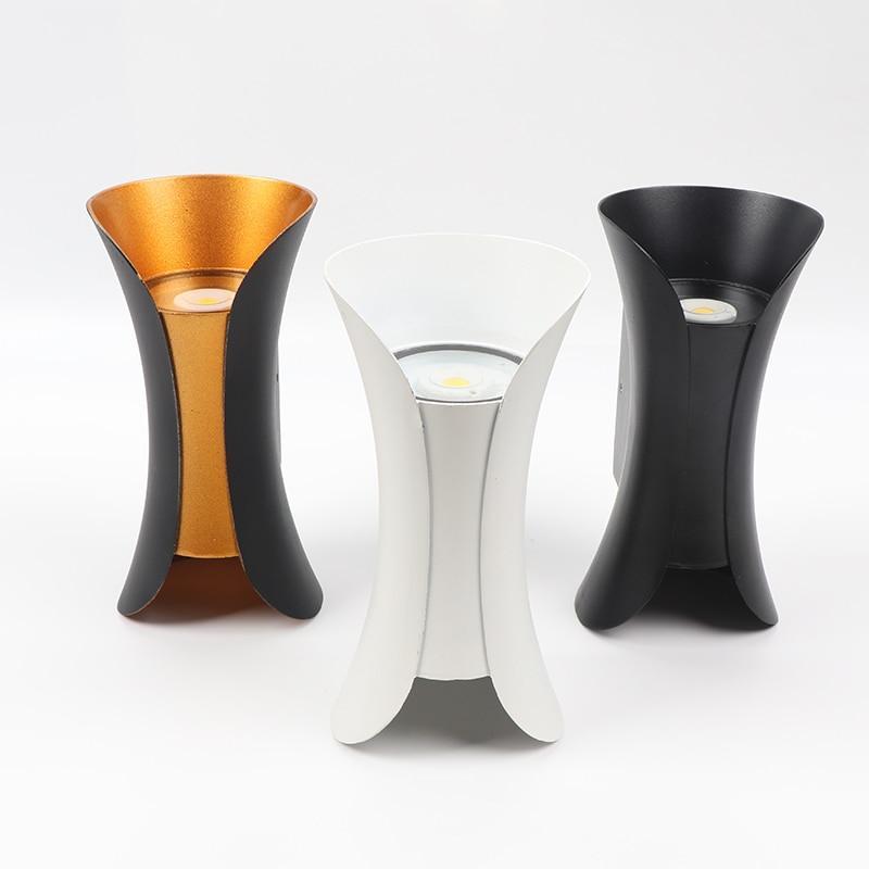 Curved Exterior Wall Light – LED Outdoor Fixture