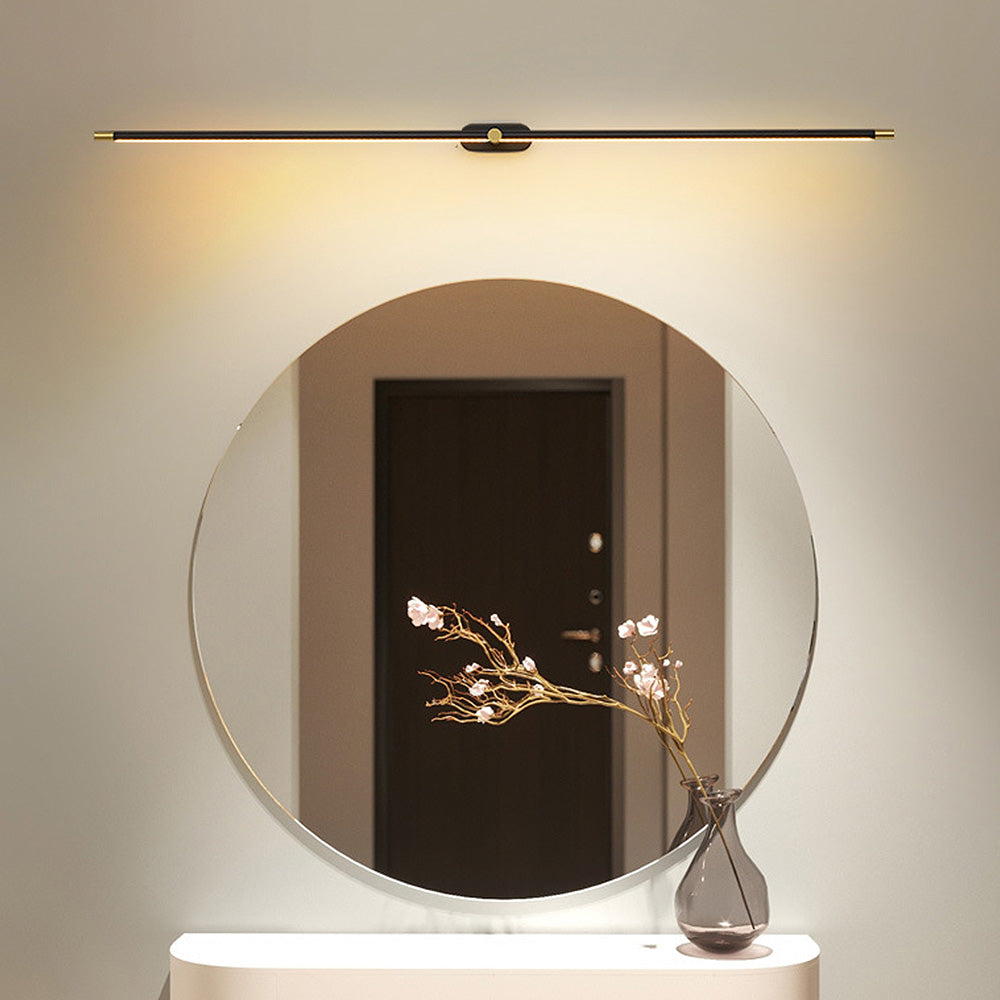 Brushed Nickel Bathroom Wall Lights | Sleek Modern Vanity Lighting