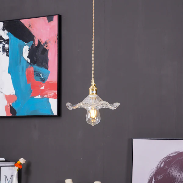 Hibiscus Blossom Pendant Light