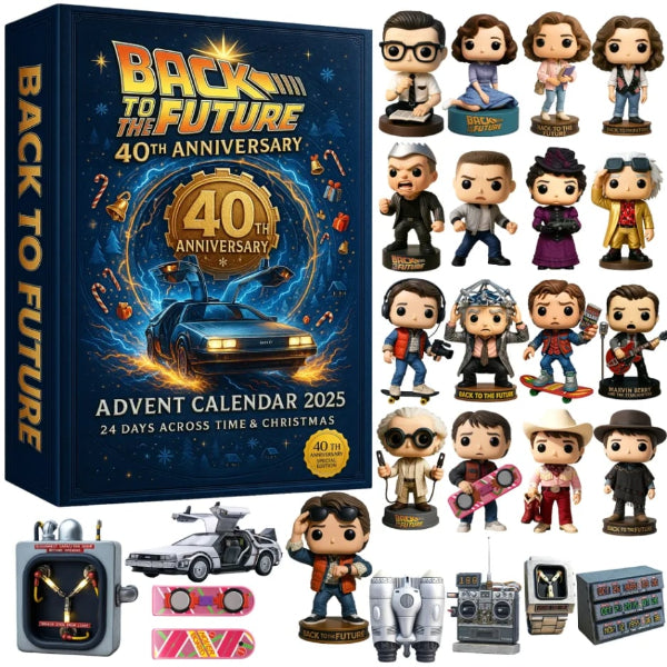 Back to the Future Advent Calendar 2025 – 24 Day Countdown Gift for Movie Fans