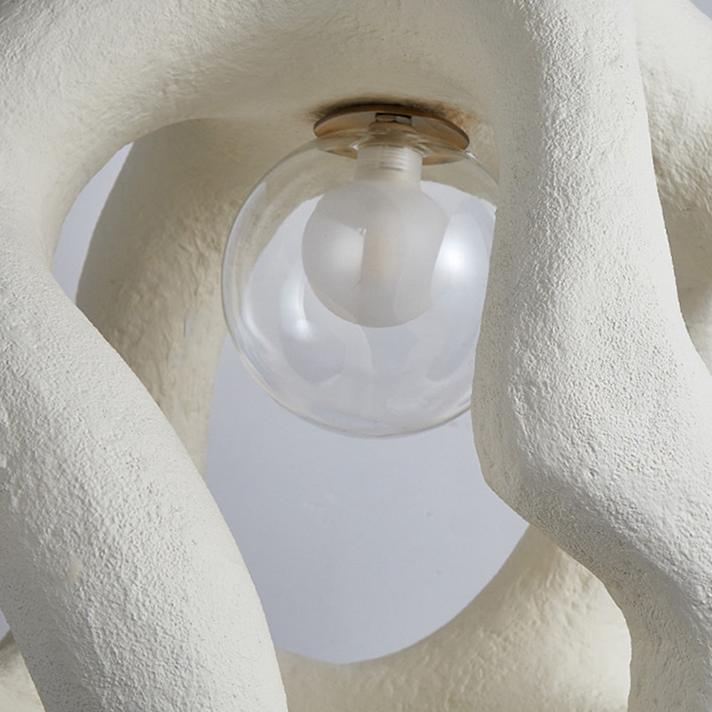 Wabi Sabi Resin LED Pendant Light | Japanese-Style Pendant Light