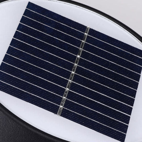 Globe-Style Solar-Powered Outdoor Wall Light