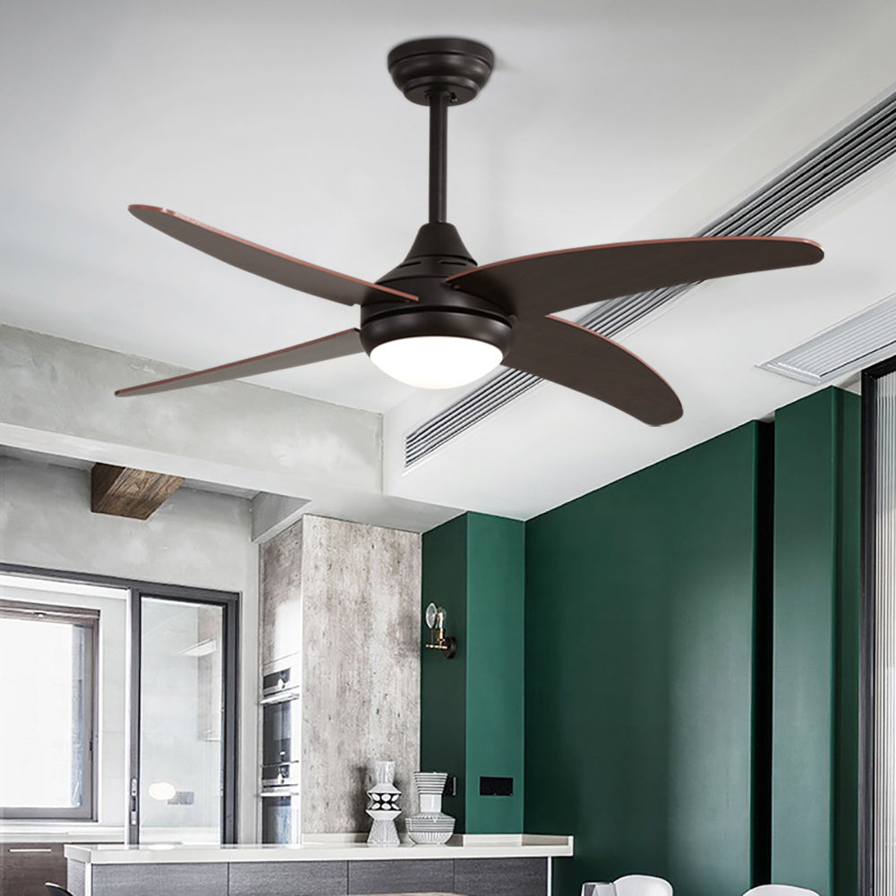 Versatile 42"/48" Ceiling Fan with LED Lamp and Remote