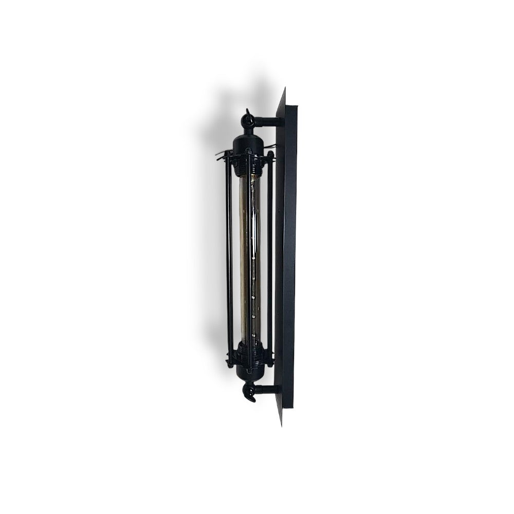 Vintage Cylinder Metal Wall Lamp – Metal Light in Multiple Colour Options