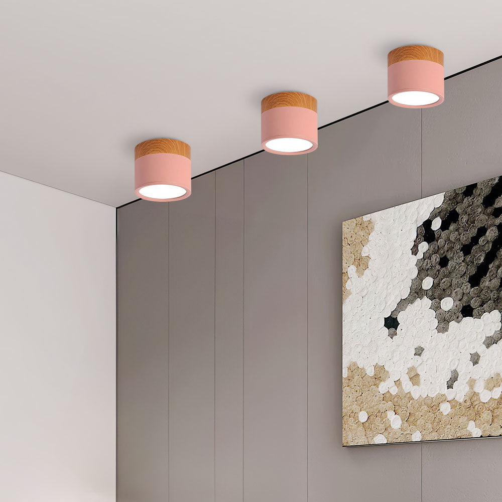 Cylindrical LED Recessed Ceiling Light – Modern Style