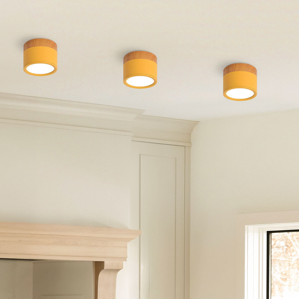 Cylindrical LED Recessed Ceiling Light – Modern Style