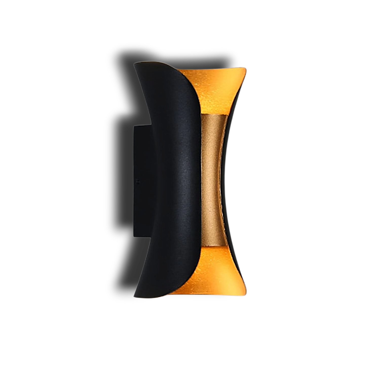 Curved Exterior Wall Light – LED Outdoor Fixture
