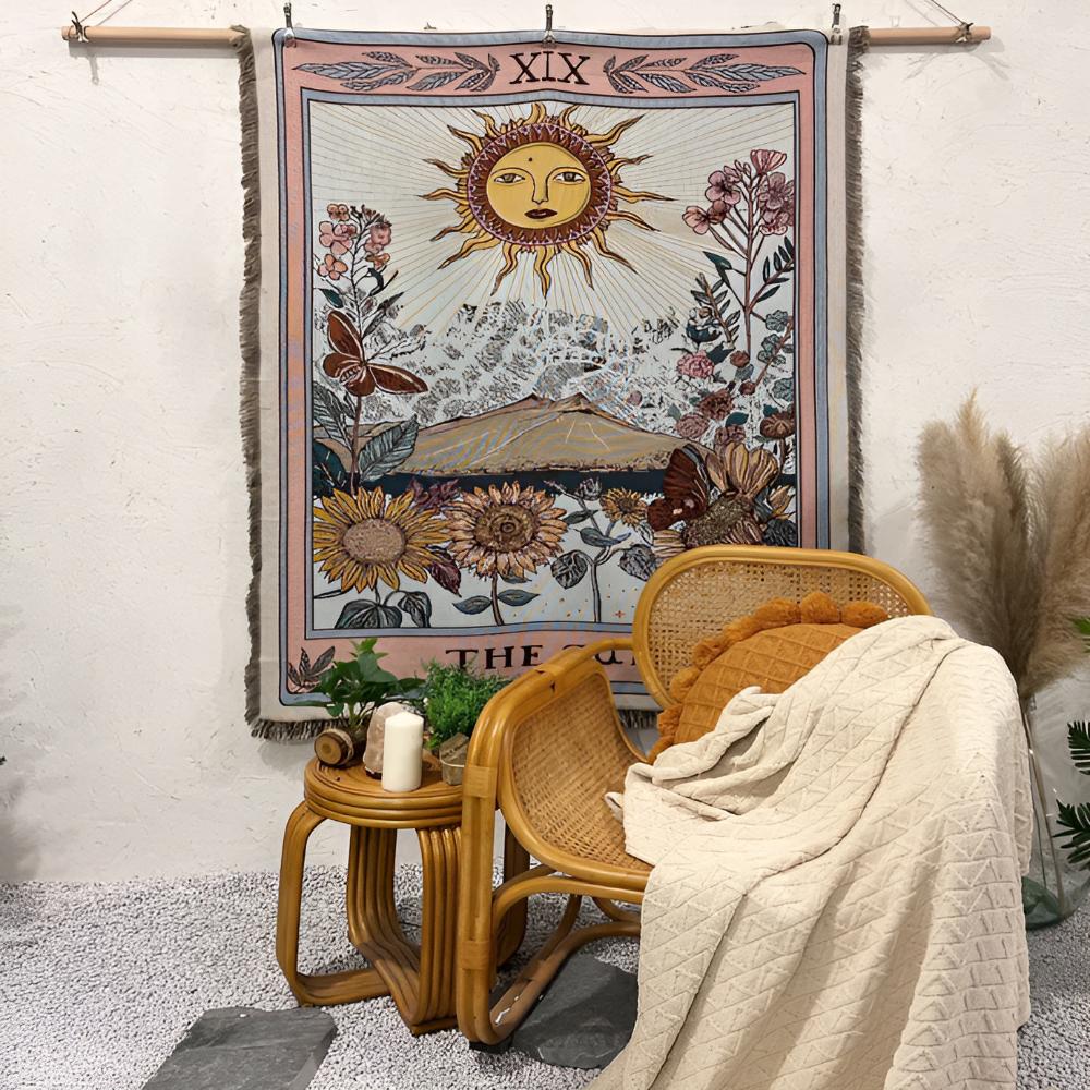 Cozy Bohemian Sun Blanket