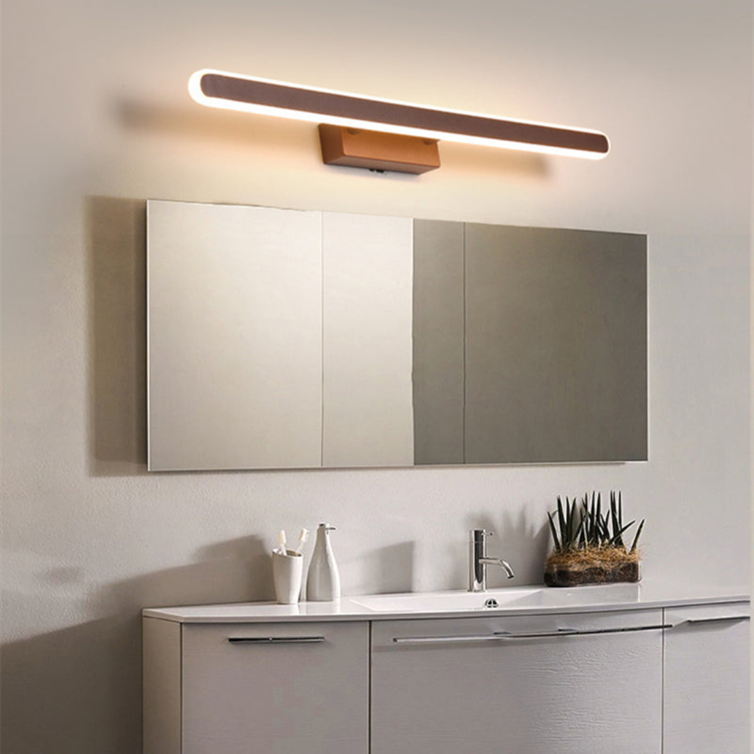 Modern Slim LED Wall Bathroom Light | Indoor Vanity Lighting