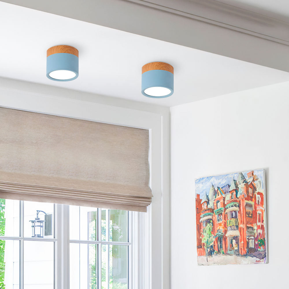 Cylindrical LED Recessed Ceiling Light – Modern Style