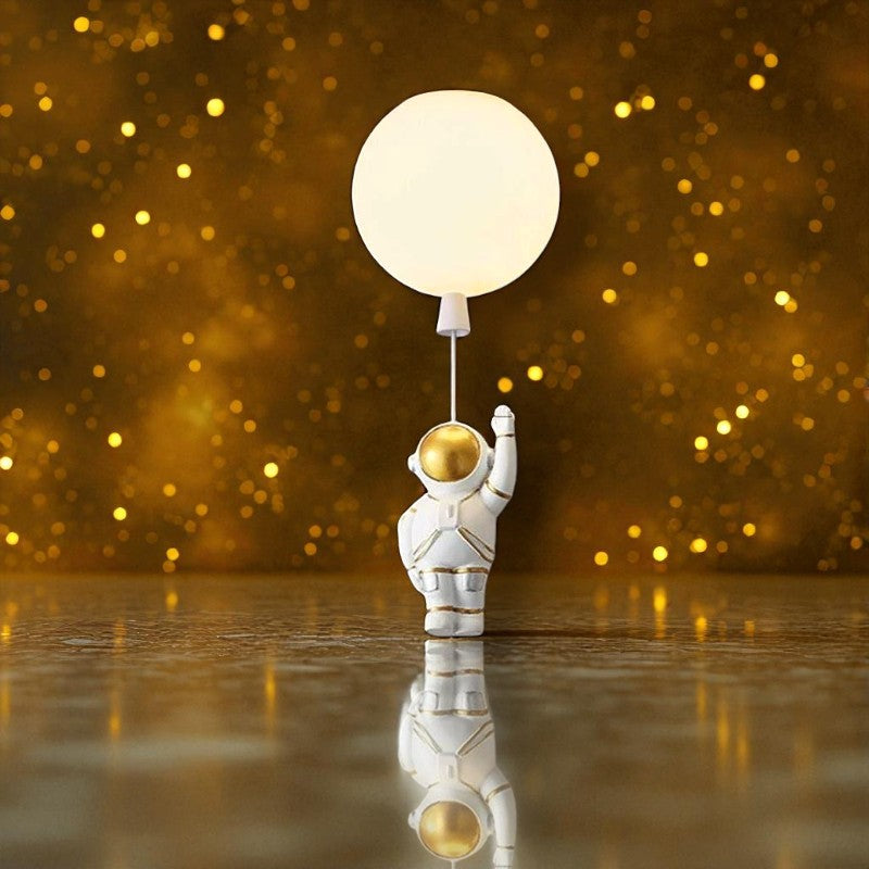 Astronaut Balloon Flush Mount Ceiling Light – Kids’ Room Lighting