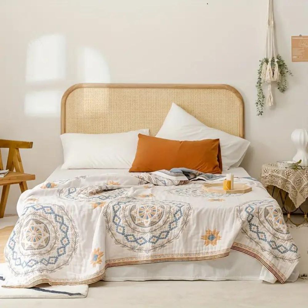 Decorative Mandala Throw Blanket