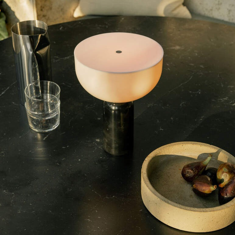 Modern Semi-Round LED Table Lamp
