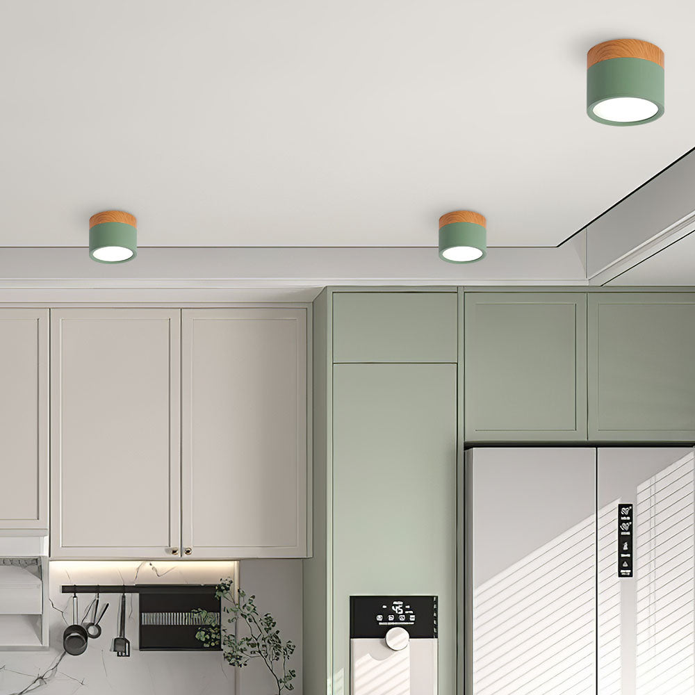 Cylindrical LED Recessed Ceiling Light – Modern Style