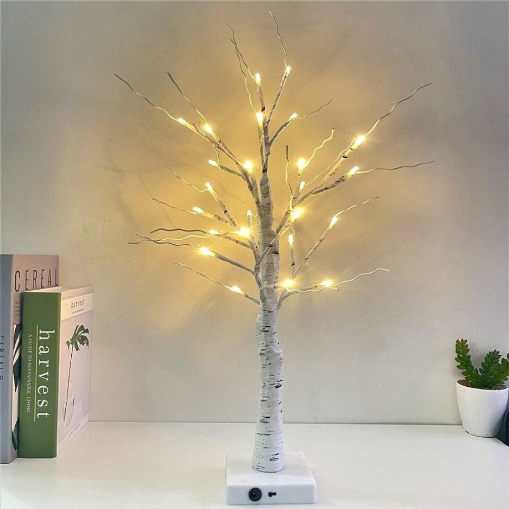 Birch Tree Light Decor – LED Christmas Lighting
