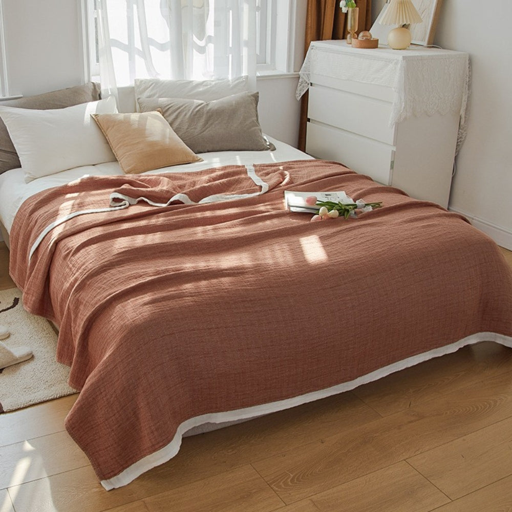 Layered Muslin Cotton Blanket