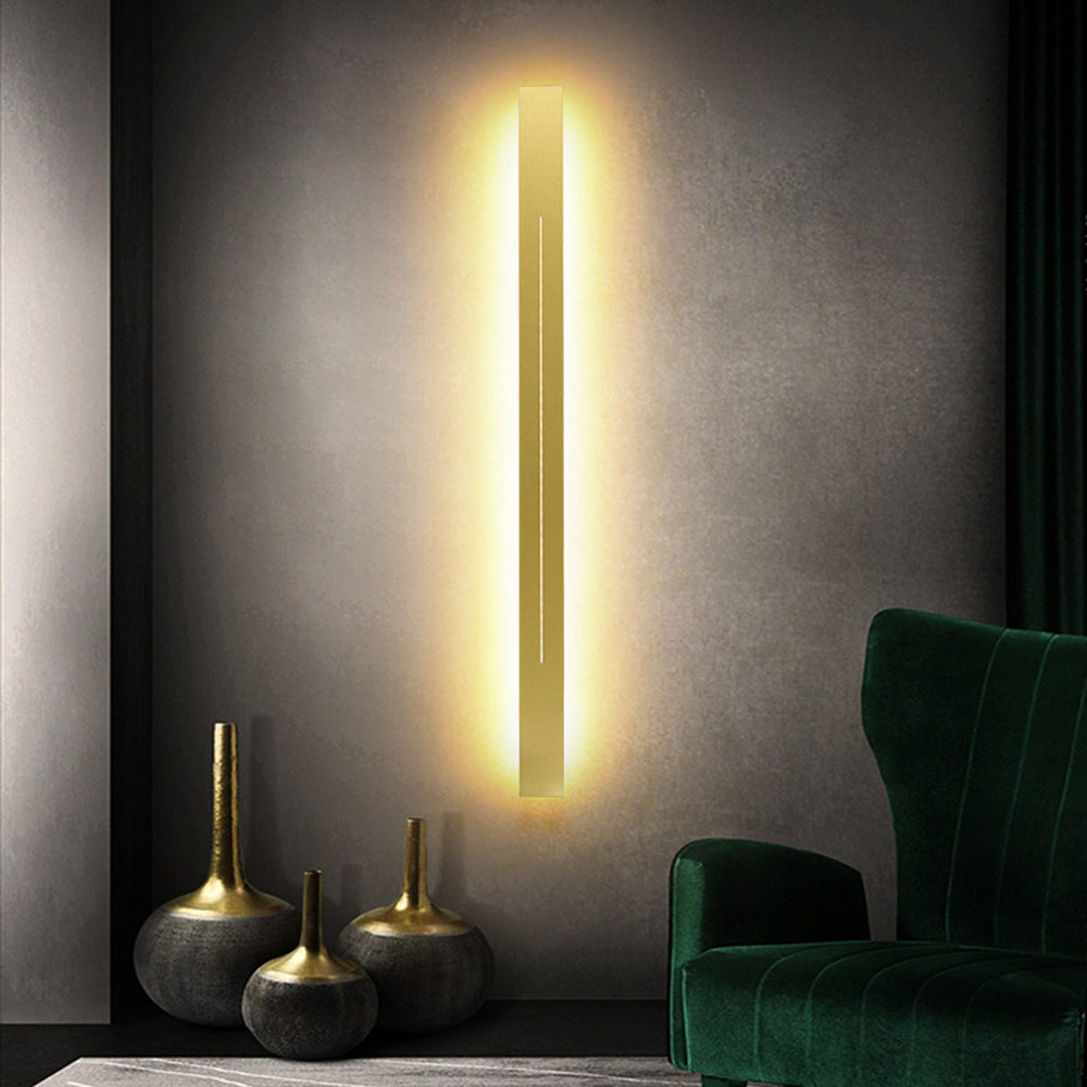 Simple Linear LED Light Fixture – Wall-Mounted Modern Lamp