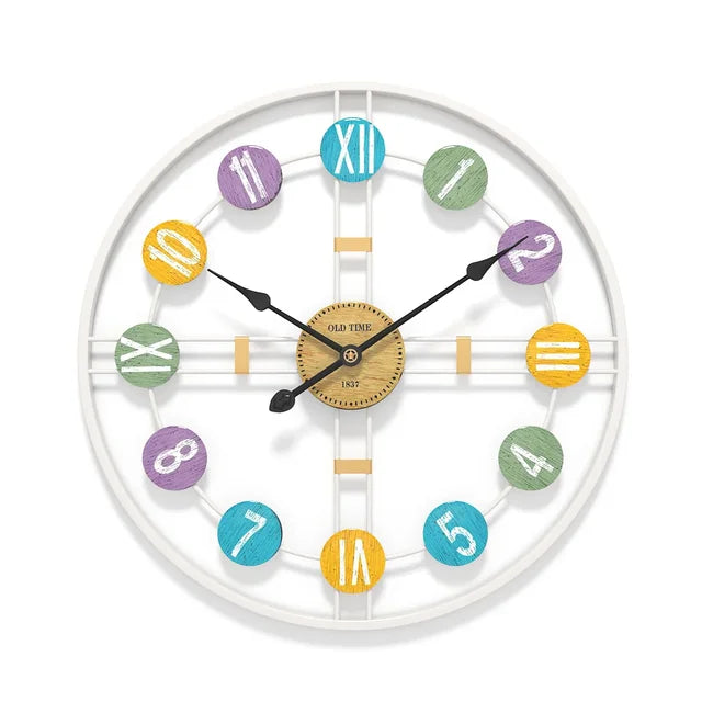 Vintage Metal Wall Clock | Timeless Style