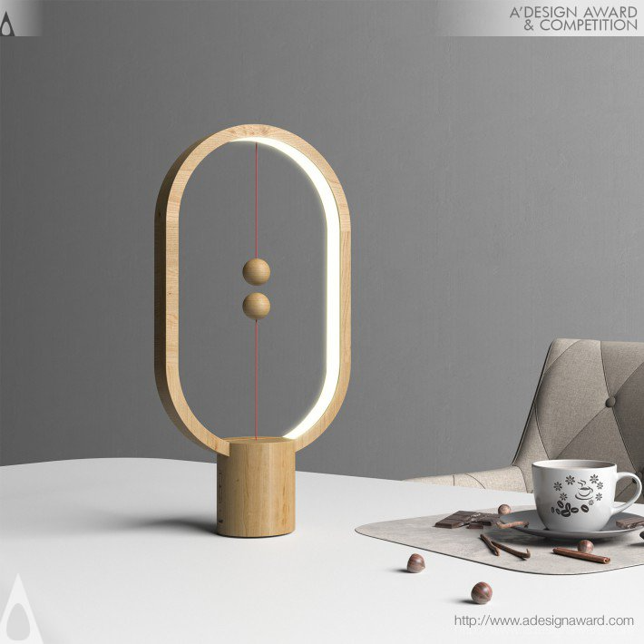 Sleek LED Magnetic Touch Desk Lamp