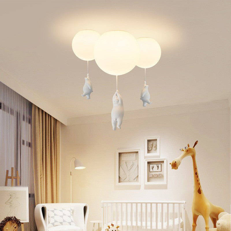 Bear-Shaped Balloon Pendant Light – Fun Ceiling Lighting