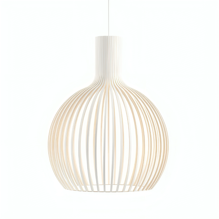 Organic Bamboo Pendant Light for Modern Interiors