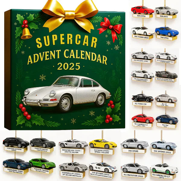 Car Advent Calendar 2025 – 24-Day Christmas Countdown Gift