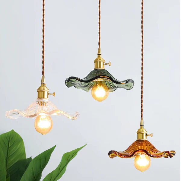 Hibiscus Blossom Pendant Light