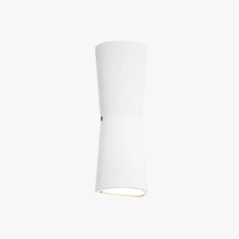 Minimalist Torch Outdoor Wall Lamp – Weatherproof Metal Light
